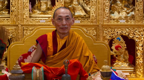 Tulku Rigdzin Pema Rinpoché nous parle de l'histoire, du mode de construction et des bienfaits de la représentation de l'esprit d’Éveil (stupa)
